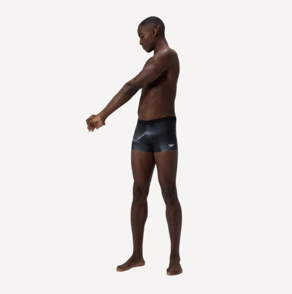 Плавки-шорты Speedo Valmilton Allover Aquashort (Мужской; 38 (54); черный)